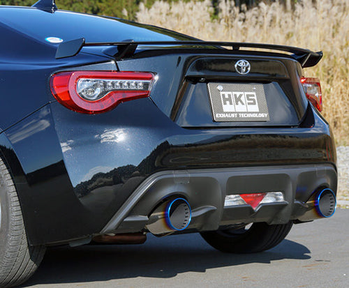 Strassenzugelassene HKS Legamax Auspuffanlage für Toyota GT86 und Subaru BRZ