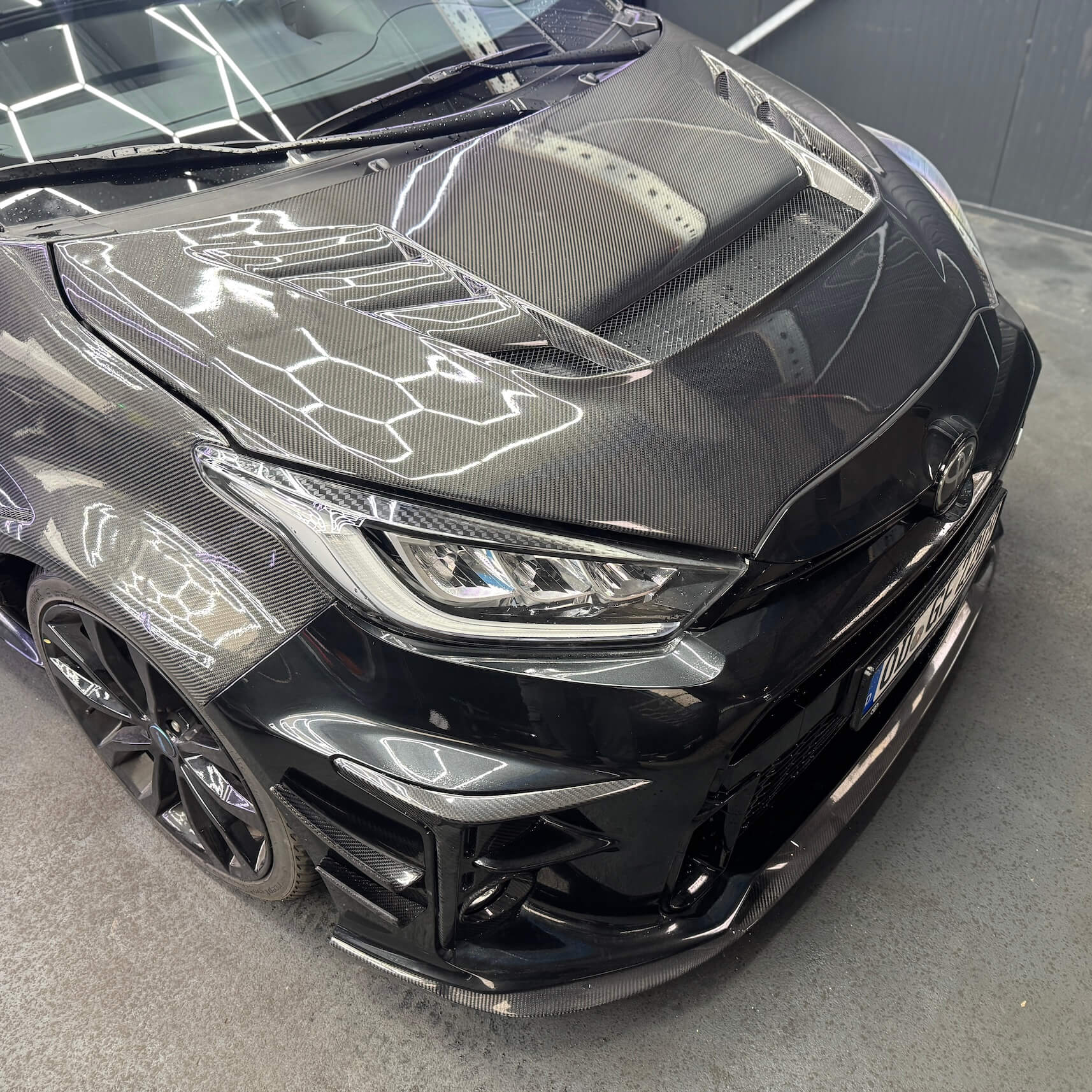 Toyota Yaris Motorhaube Ffnen