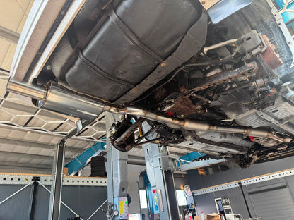 Toyota Supra MK3 Abgasanlage 3" Turboback mit Sportkat & TÜV
