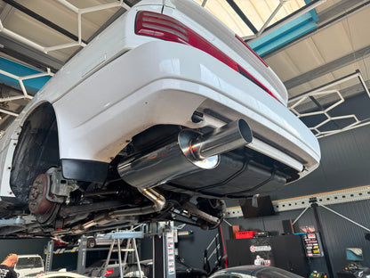 Toyota Supra MK3 Abgasanlage 3" Turboback mit Sportkat & TÜV