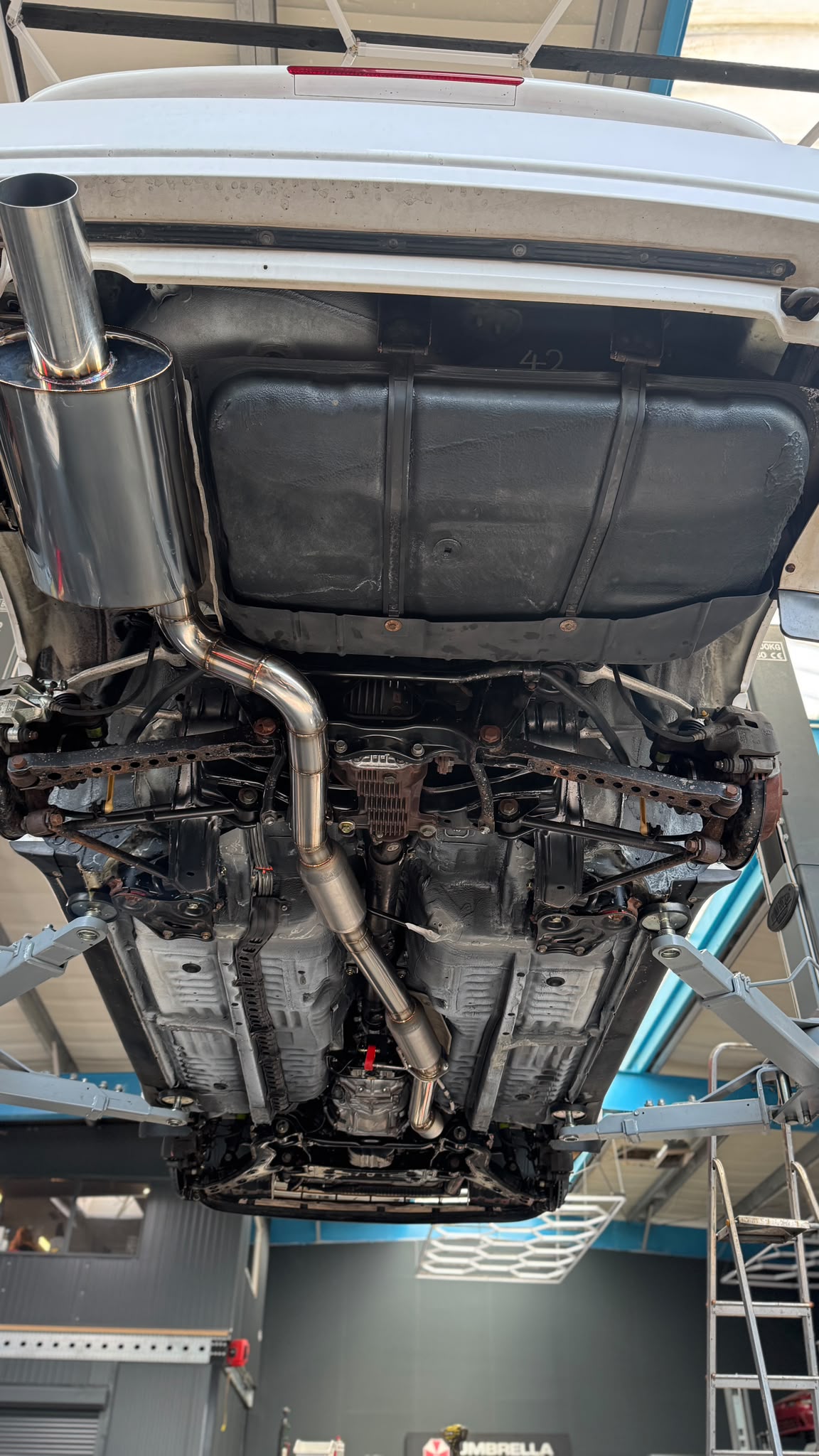 Toyota Supra MK3 Abgasanlage 3" Turboback mit Sportkat & TÜV