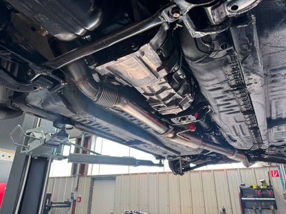 Toyota Supra MK3 Abgasanlage 3" Turboback mit Sportkat & TÜV