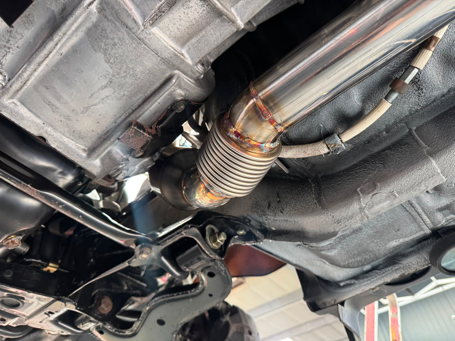 Toyota Supra MK3 Abgasanlage 3" Turboback mit Sportkat & TÜV