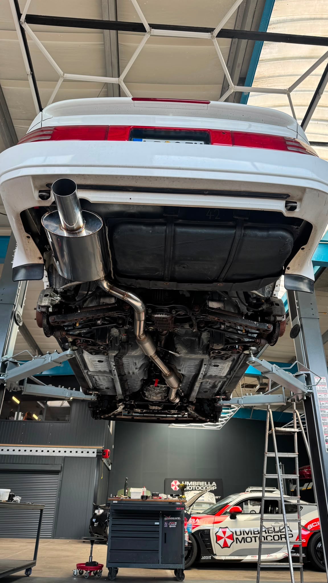 Toyota Supra MK3 Abgasanlage 3" Turboback mit Sportkat & TÜV