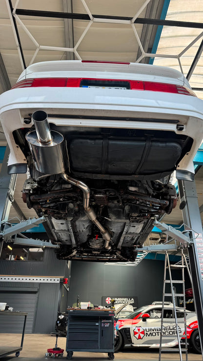 Toyota Supra MK3 Abgasanlage 3" Turboback mit Sportkat & TÜV