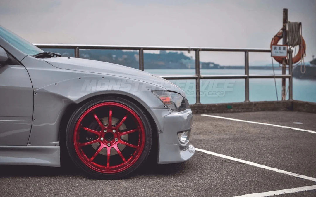 Fenderflares vorne +40mm Lexus IS / Toyota Altezza