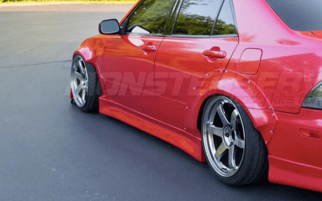 Overfender vorne Stage 1 +30mm Lexus IS / Toyota Altezza