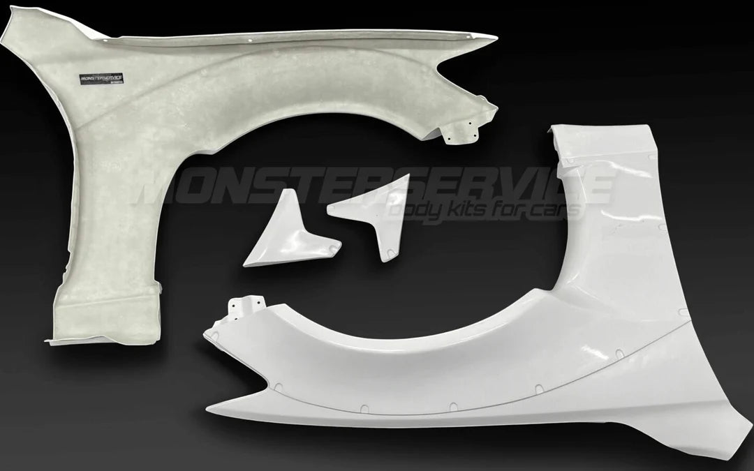Overfender vorne Stage 2 +40mm Lexus IS / Toyota Altezza