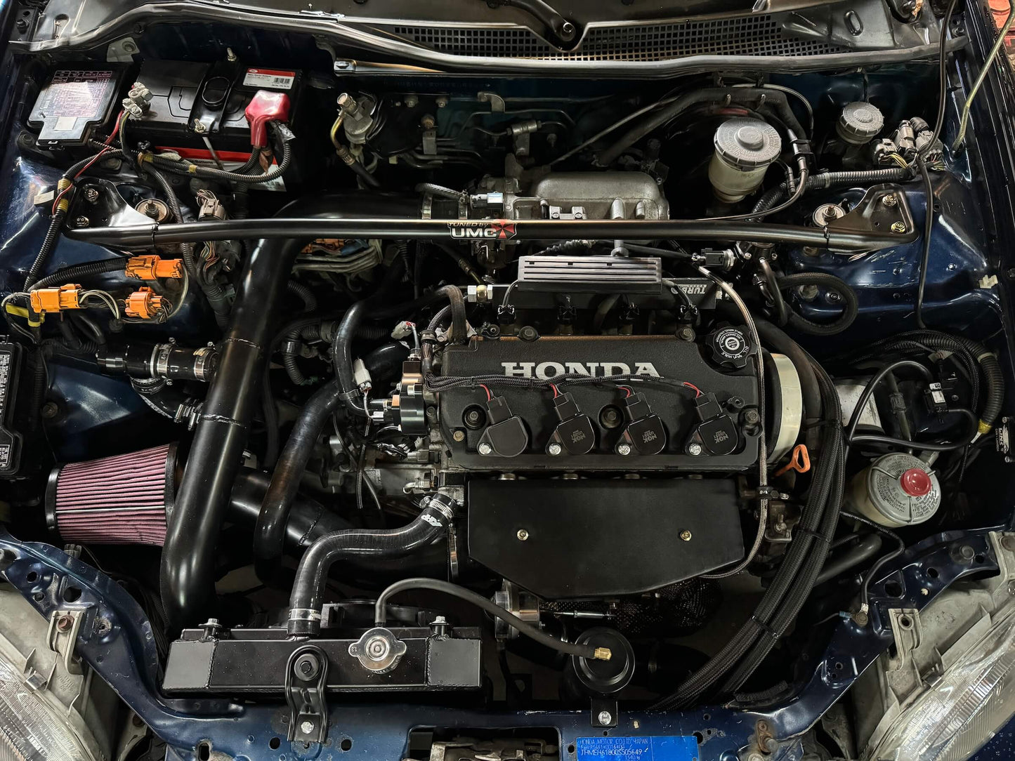 Turboumbau Honda Civic & Del Sol D16Y8 inkl. Montage - TÜV!