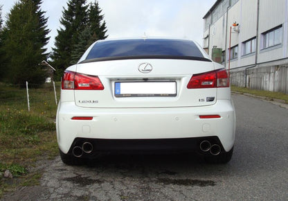 Lexus IS F Fox Endschalldämpfer - TÜV