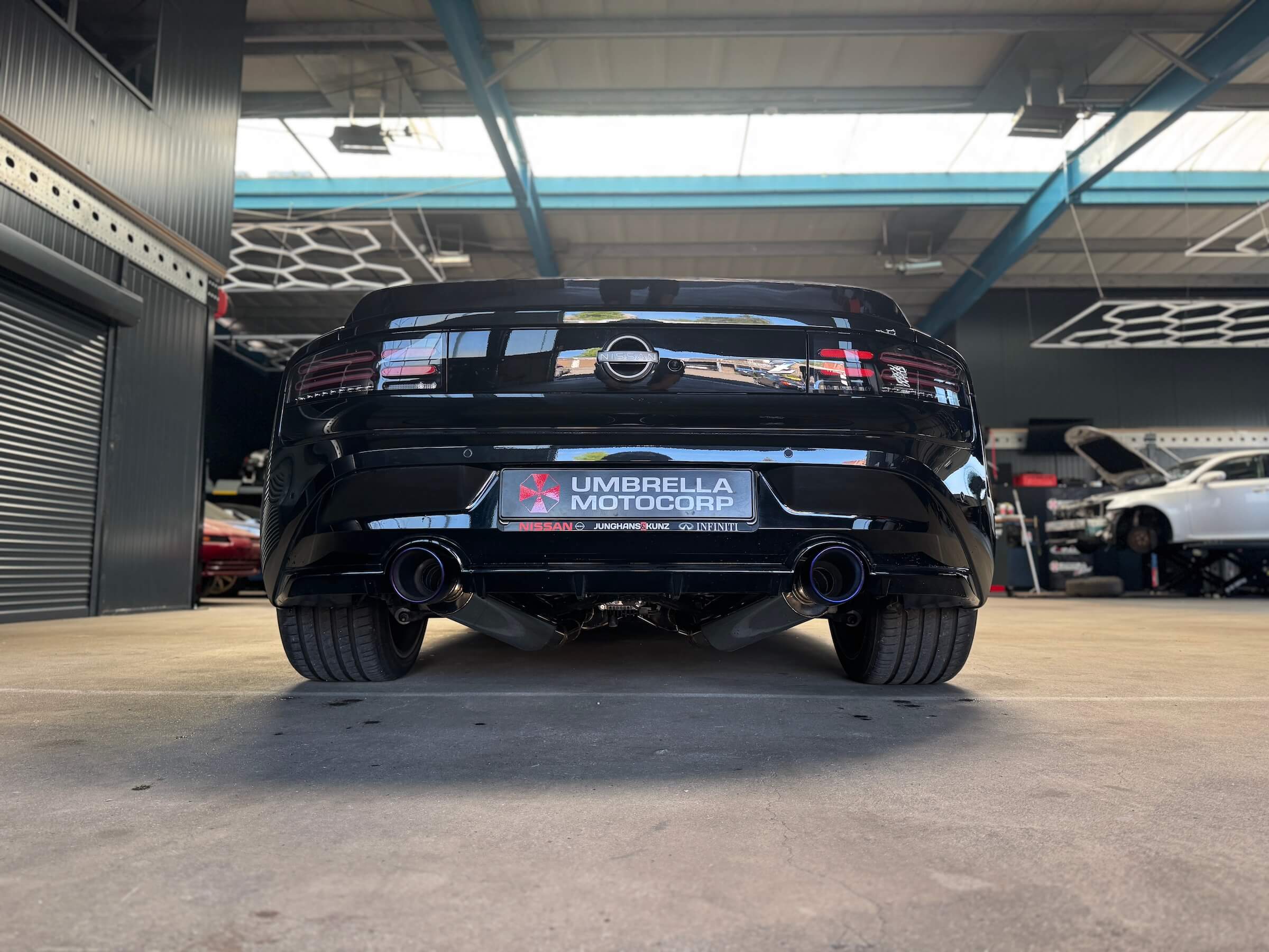 Nissan 400Z Abgasanlage Einzelanfertigung TÜV