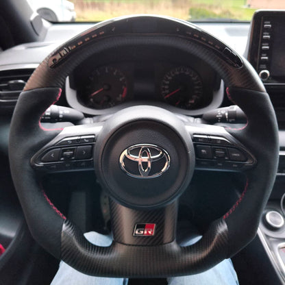 Toyota GR Yaris Lenkrad Carbon mit Display / Shiftlight