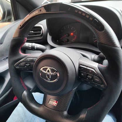 Toyota GR Yaris Lenkrad Carbon mit Display / Shiftlight