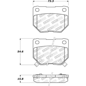 Subaru Impreza WRX / STi 00-07 StopTech Sport Bremsbeläge