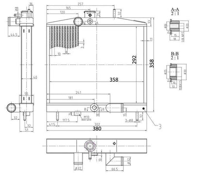 Honda Civic EK K20 Swap - Alu Wasserkühler