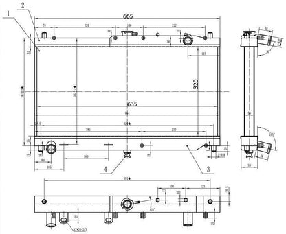 Mazda Miata MX-5 - Alu Wasserkühler