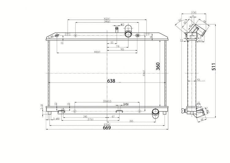 Mazda Rx-8 - Alu Wasserkühler