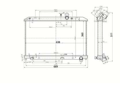 Mazda Rx-8 - Alu Wasserkühler