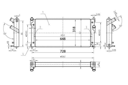 Toyota Celica - Alu Wasserkühler