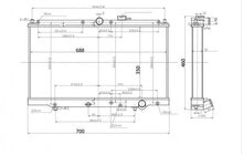 Honda Prelude - Alu Wasserkühler