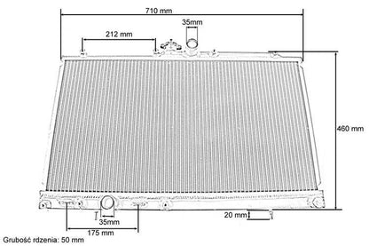 Mitsubishi Evo 7-9 - Alu Wasserkühle