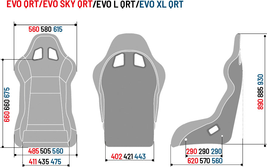 Sitzpaket MX-5 NC Sparco Evo L QRT