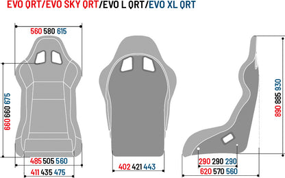 Sitzpaket MX-5 NC Sparco Evo L QRT