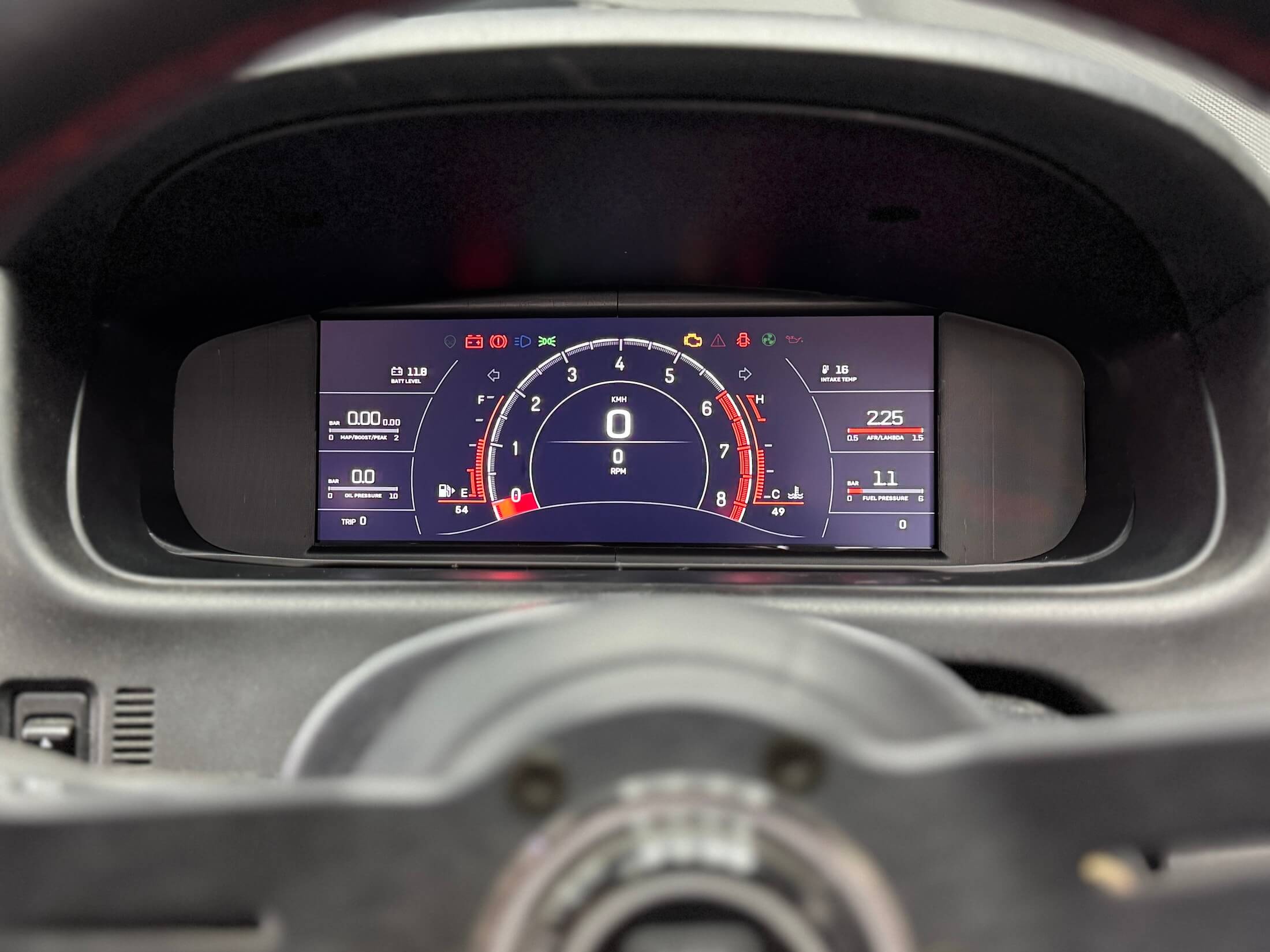 Ghostdash - universales, digitales Tacho - 10.3"