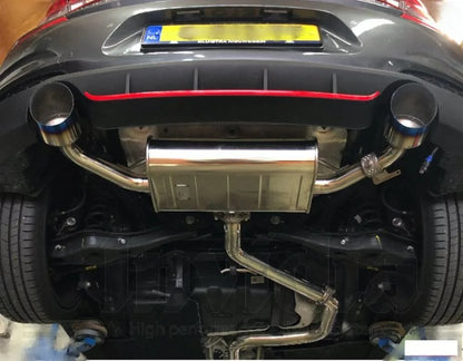 Honda Civic 92-95 3D G200 Catback exhaust system with TÜV [Invidia]