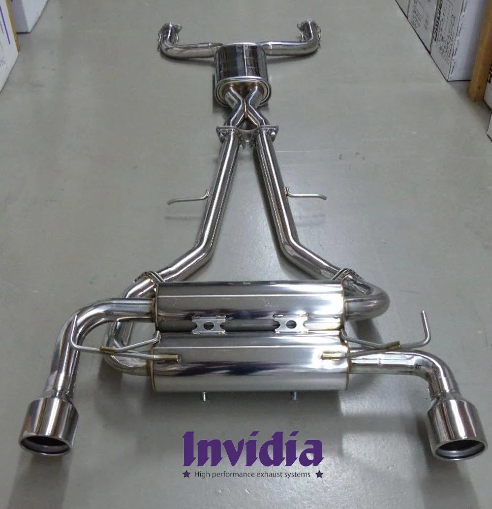 Nissan 350Z 03-09 Gemini Catback exhaust system with TÜV [Invidia]