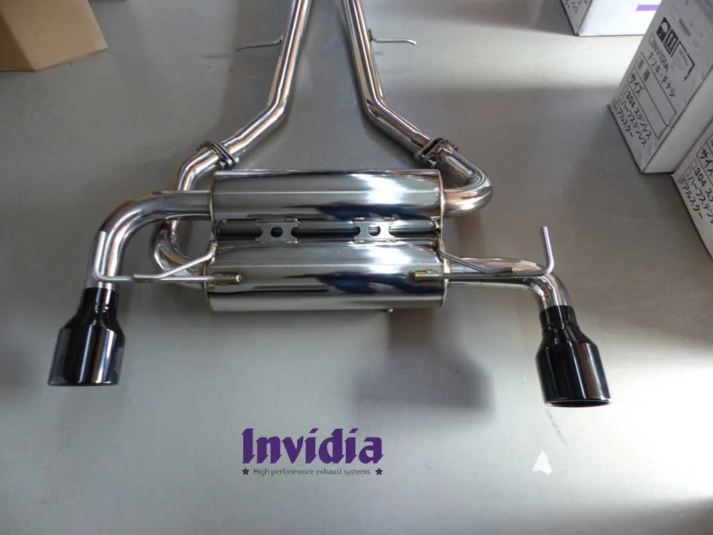 Nissan 350Z 03-09 Gemini Catback exhaust system with TÜV [Invidia]