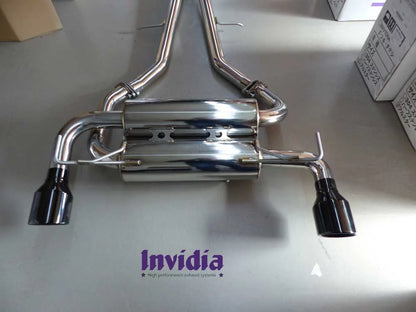 Nissan 350Z 03-09 Gemini Catback exhaust system with TÜV [Invidia]