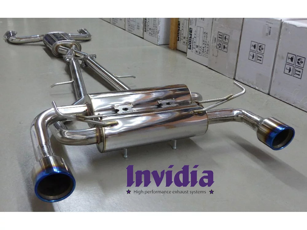 Nissan 350Z 03-09 Gemini Catback exhaust system with TÜV [Invidia]