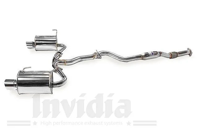 Subaru Forester 08- Q300 Catback exhaust system with TÜV [Invidia]