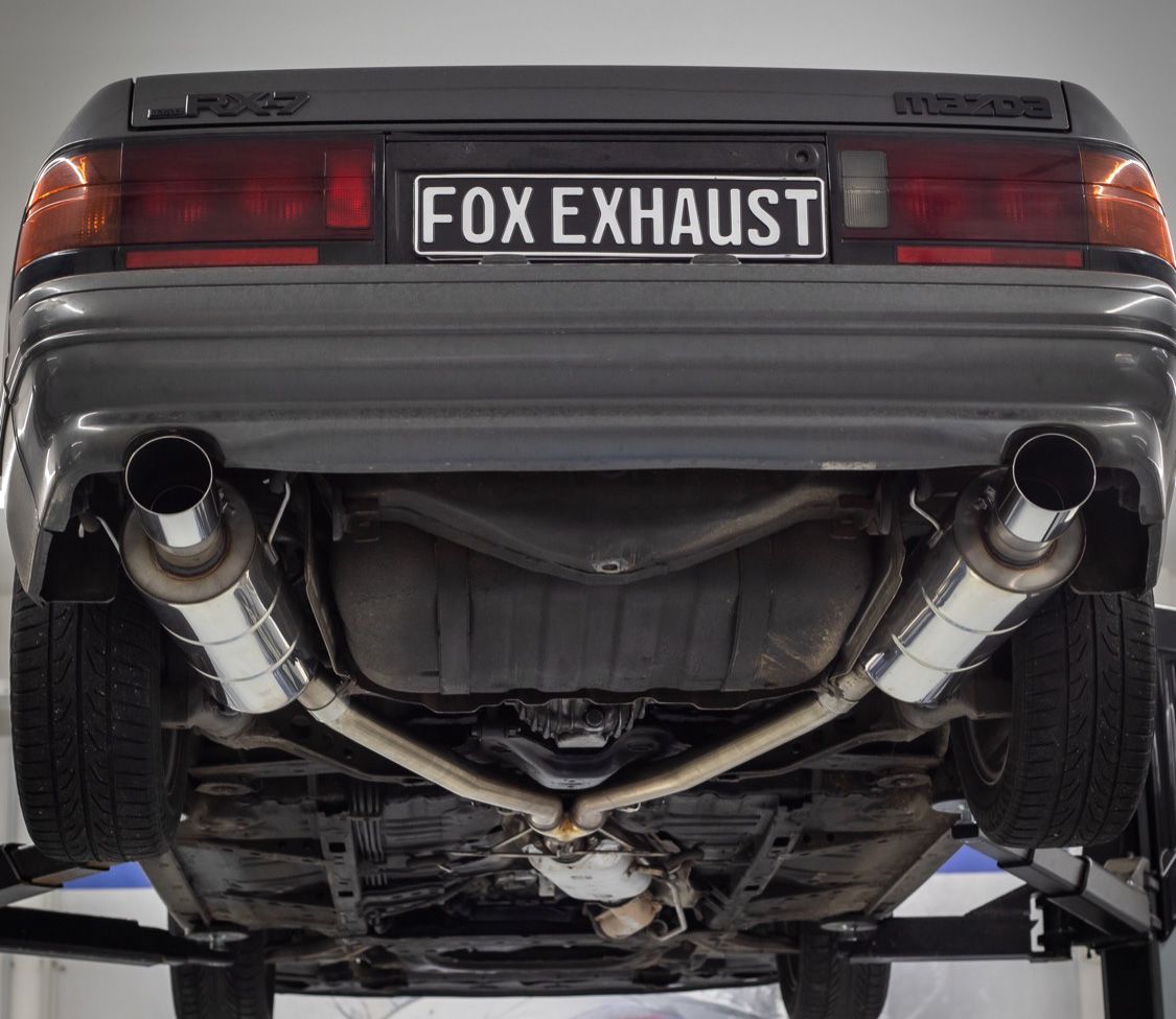Mazda RX7 FC Fox Endschalldämpfer - TÜV