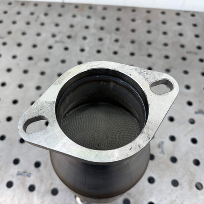 200-cell sports catalytic converter with e-mark - registrable - 127mm Euro3/4