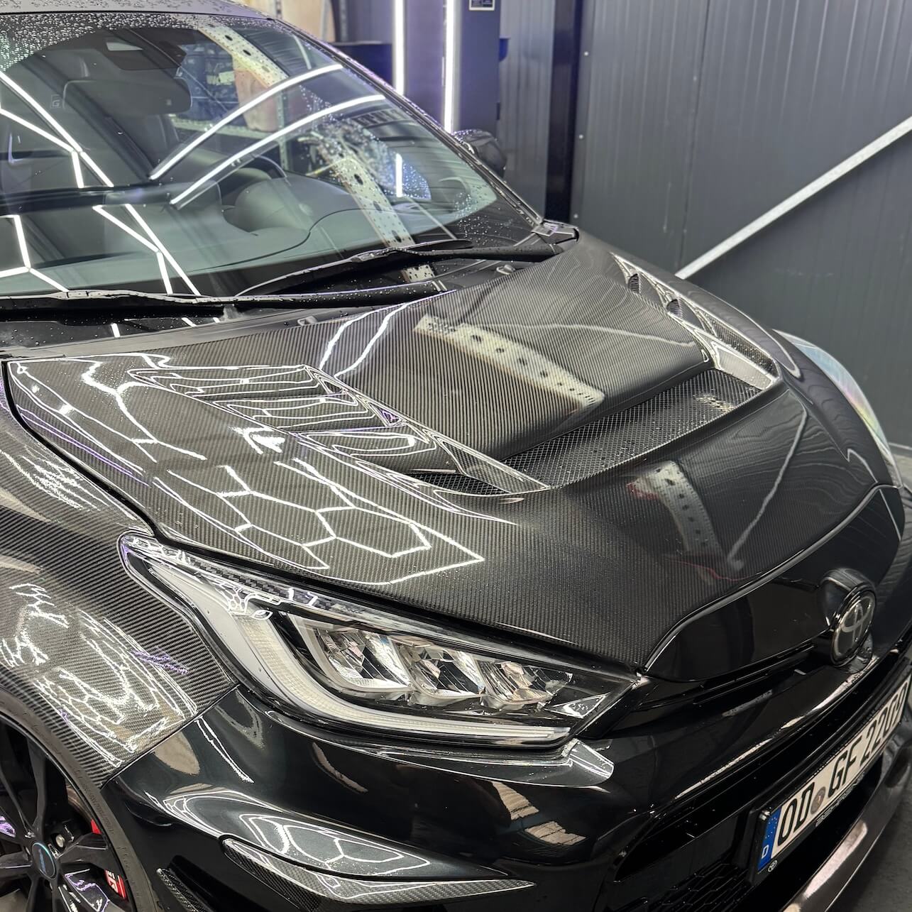Toyota GR Yaris Carbon Motorhaube