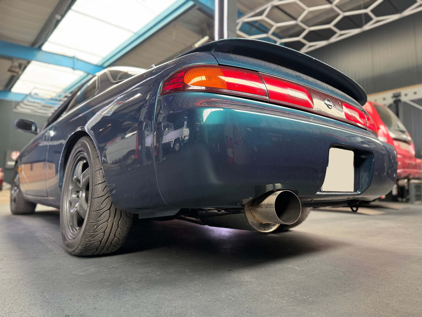 Nissan 200SX Abgasanlage 3" Turboback mit Sportkat & TÜV
