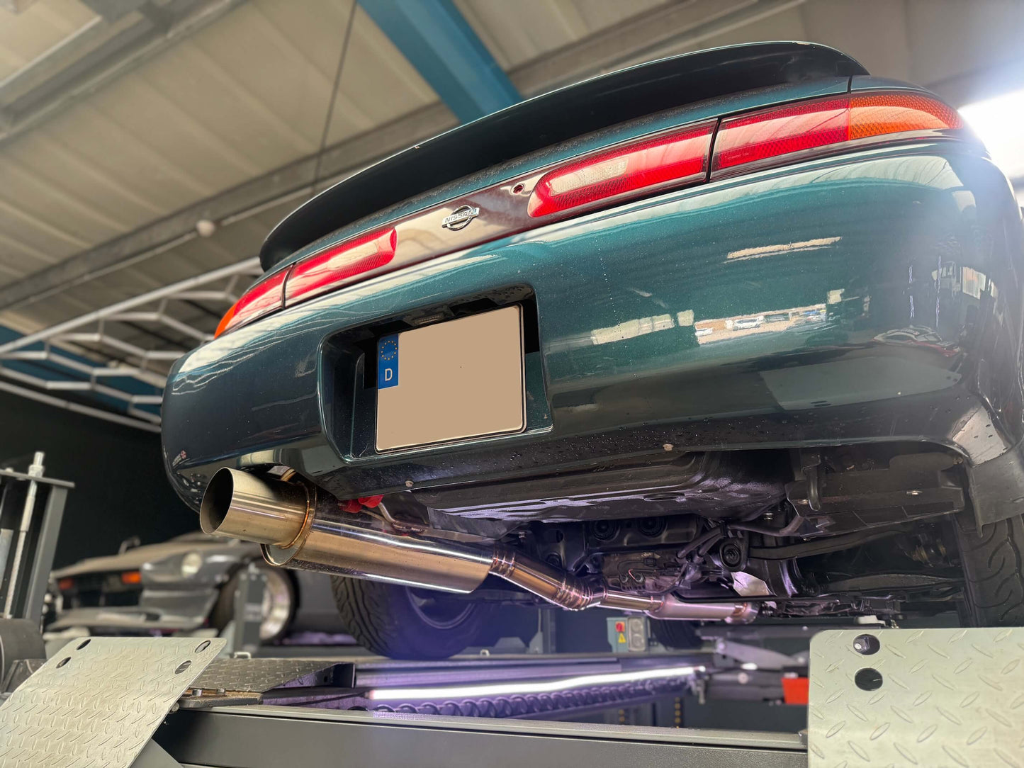Nissan 200SX Abgasanlage 3" Turboback mit Sportkat & TÜV