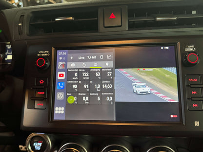 Multimedia- & Monitoring Upgrade für Toyota GR86 und Subaru BRZ