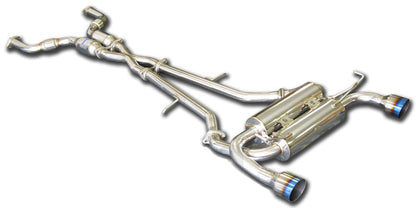 Nissan 350Z 03-09 Gemini Catback exhaust system with TÜV [Invidia]