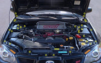 DUB Titanschrauben Set Motorraum Subaru WRX STI Hawkeye 05-07 - UMC-Parts.de