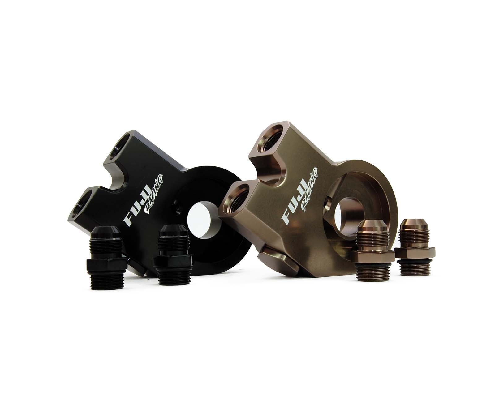 Fuji Racing Ölfilter Adapterplatte mit Thermostat - UMC-Parts.de