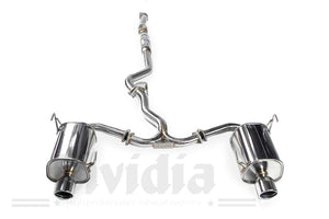 Invidia Q300 Dual Catback Forester XT 2.5L SH/SJ 08+ mit TÜV - UMC-Parts.de