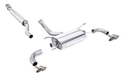 Toyota GR86 (TRD) (22-24) Milltek 2,5" Quad Tip Catback - mit TÜV - UMC-Parts.de